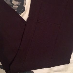 Kenneth Cole wine thick pant/legging